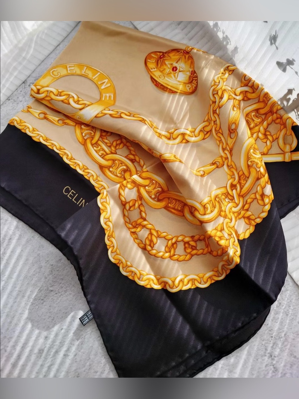 CELINE SILK SCARF